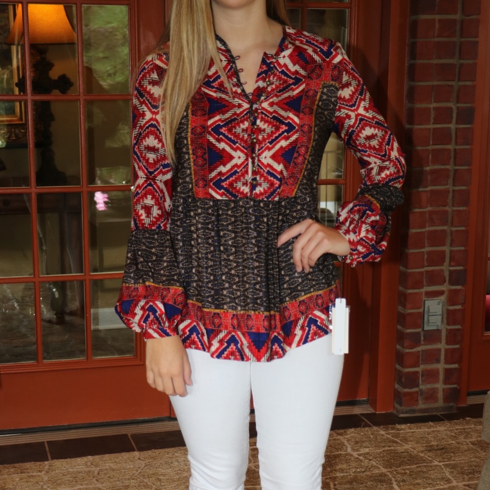 Silk dress top